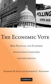 The economic vote by Raymond M. Duch