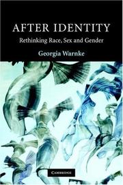 Cover of: After Identity: Rethinking Race, Sex, and Gender (Contemporary Political Theory)