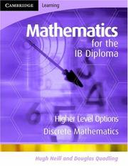 Cover of: Mathematics for the IB Diploma Higher Level: Discrete Mathematics (Maths for the IB Diploma)