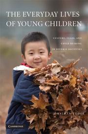Cover of: The Everyday Lives of Young Children by Jonathan Tudge