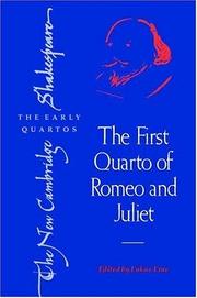 The first quarto of Romeo and Juliet