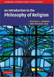 Cover of: An Introduction to the Philosophy of Religion (Cambridge Introductions to Philosophy)