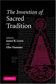 Cover of: The Invention of Sacred Tradition