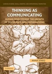 Thinking as communicating : human development, the growth of discourses, and mathematizing