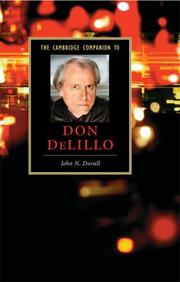 Cover of: The Cambridge Companion to Don DeLillo