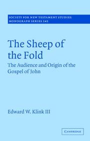 The Sheep of the Fold by Edward W. Klink III