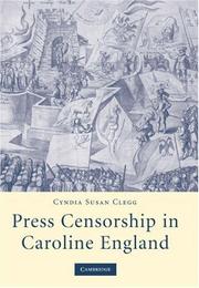 Press censorship in Caroline England