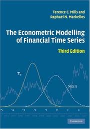 Cover of: The Econometric Modelling of Financial Time Series