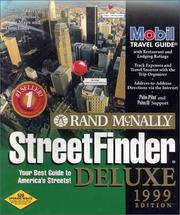 Cover of: Rand McNally Streetfinder: Deluxe 1999 Edition (Rand McNally Streetfinder)