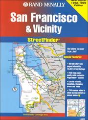 Cover of: Rand McNally San Francisco & Vicinity Streetfinder | Rand McNally