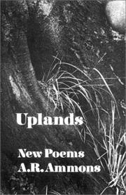 Cover of: Uplands by A. R. Ammons