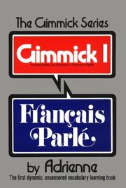 Cover of: Le gimmick: français parlé