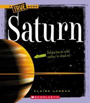 Cover of: Saturn (True Books) by Elaine Landau