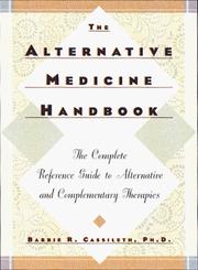 Cover of: The Alternative Medicine Handbook