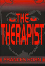 Cover of: The Therapist by Frances Horn