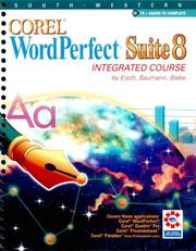 Cover of: Corel WordPerfect Suite 8 Integrated Course