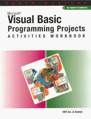 Microsoft Visual Basic programming projects : activities workbook