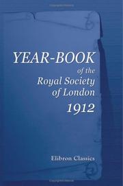 Cover of: Year-book of the Royal Society of London | Author unknown