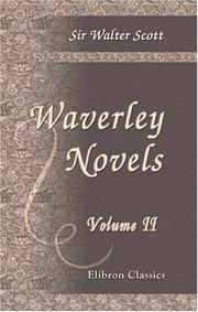 Cover of: Waverley Novels: Volume 2: The Antiquary. Rob Roy