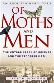 Cover of: Of moths and men by Judith Hooper