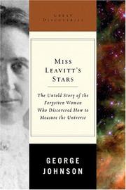 Miss Leavitt's Stars by George Johnson