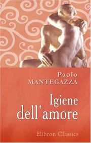 Cover of: Igiene dell\'amore