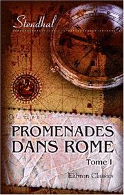 Cover of: Promenades dans Rome