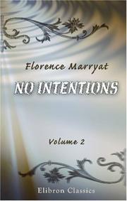 No Intentions by Florence Marryat