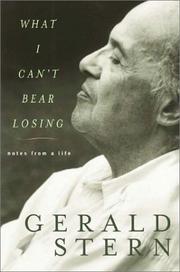 Cover of: What I can't bear losing: notes from a life