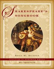 Shakespeare's songbook by Ross W. Duffin