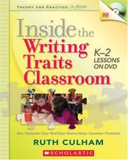 Cover of: Inside the Writing Traits Classroom: K-2 Lessons on DVD