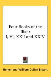 Cover of: Four Books of the Iliad by Όμηρος