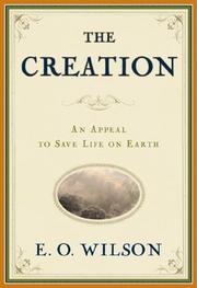 Cover of: The Creation: An Appeal to Save Life on Earth
