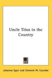 Cover of: Uncle Titus in the Country