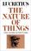 Cover of: The nature of things