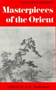 Cover of: Masterpieces of the Orient