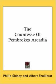 Cover of: The Countesse Of Pembrokes Arcadia