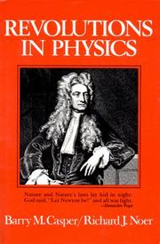 Cover of: Revolutions in physics