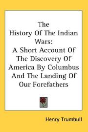 History of the Indian wars by Henry Trumbull