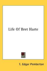 Cover of: Life Of Bret Harte