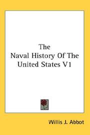 Cover of: The Naval History Of The United States V1