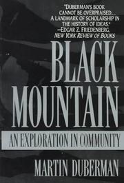 Black Mountain by Martin B. Duberman