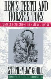 Cover of: Hen's Teeth and Horse's Toes by Stephen Jay Gould