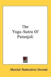 Cover of: The Yoga-Sutra Of Patanjali
