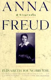 Cover of: Anna Freud by Elisabeth Young-Bruehl