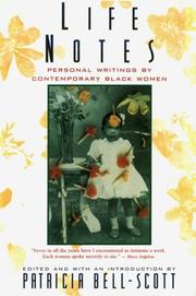 Cover of: Life Notes: Personal Writings by Contemporary Black Women