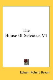 Cover of: The House Of Seleucus V1