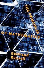 Cover of: The Principles of Mathematics