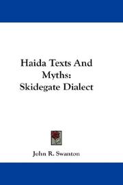 Haida Texts and Myths by John Reed Swanton