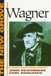 Cover of: Wagner: New Grove (New Grove Composer Biographies)